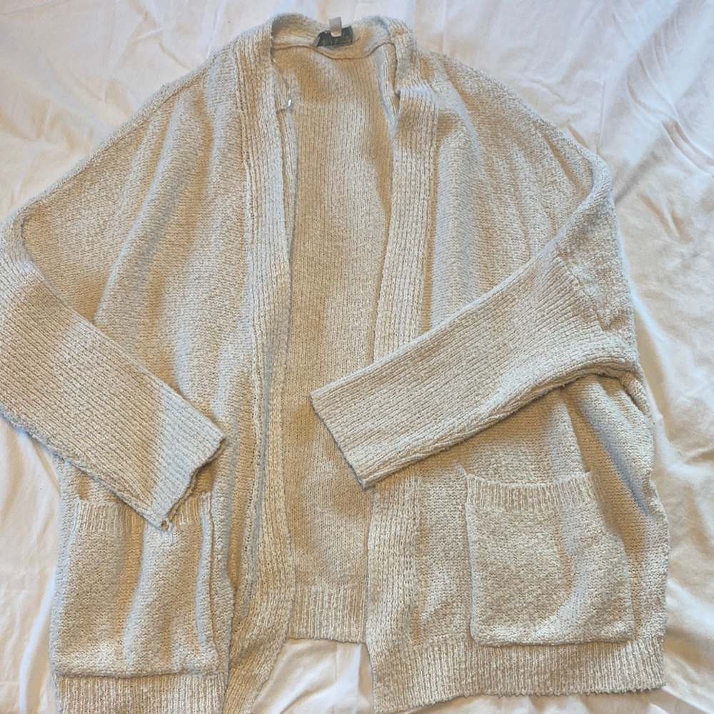 Cream cardigan